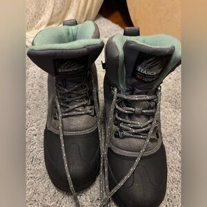 Women’s Itasca Granite Peak Gray and Teal snow boot